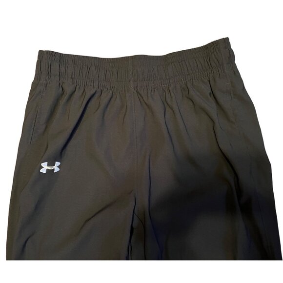 Under Armour women's black pull on pants size Small, elastic waist, zip ankle - Picture 2 of 9